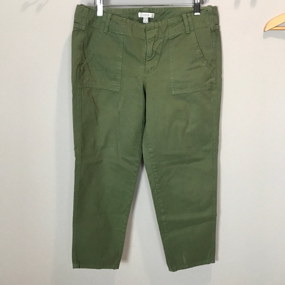 🌴 J Crew Canvas Pants Sz 6